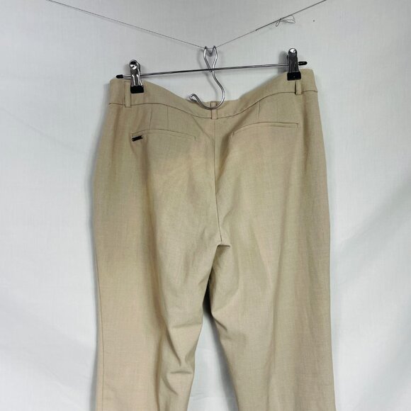 Tahari Women's Tan Loose Sleek Business Causal Pants Size 4 - Picture 10 of 13